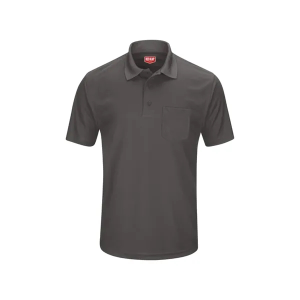 Red Kap Shirts - Men's Short Sleeve Performance Knit Pock...... from ASI 86018 Scrub Authority / Uniform Stores
