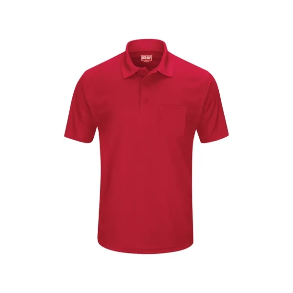 Red Kap Shirts - Men's Short Sleeve Performance Knit Pock...... from ASI 86018 Scrub Authority / Uniform Stores