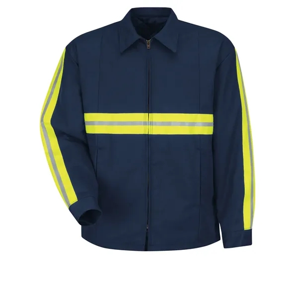 Red Kap Outerwear - Men's Perma-Lined Panel Jacket... from ASI 86018 Scrub Authority / Uniform Stores