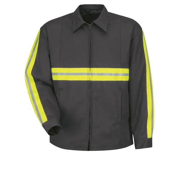 Red Kap Outerwear - Men's Perma-Lined Panel Jacket... from ASI 86018 Scrub Authority / Uniform Stores