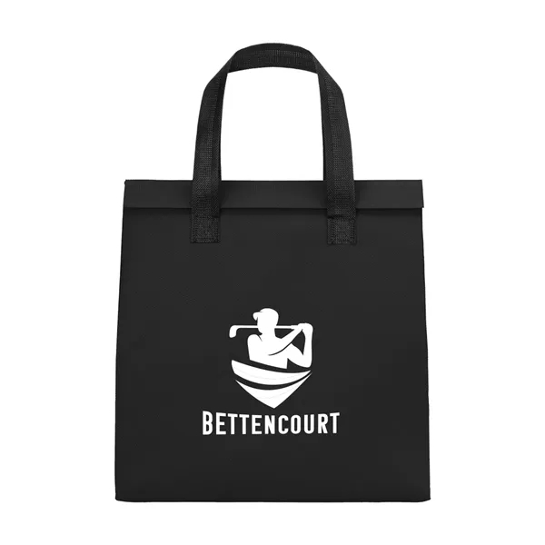 10-can cooler bag made of non-woven, water-resistant polypropylene and foil-laminated interior.... from ASI 61125 Hit Promotional Products / Hit®