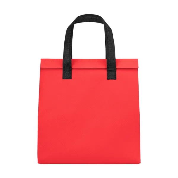 10-can cooler bag made of non-woven, water-resistant polypropylene and foil-laminated interior.... from ASI 61125 Hit Promotional Products / Hit®