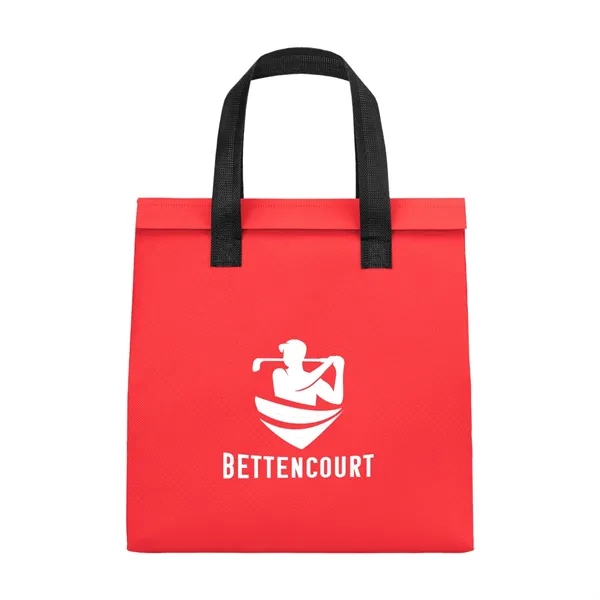 10-can cooler bag made of non-woven, water-resistant polypropylene and foil-laminated interior.... from ASI 61125 Hit Promotional Products / Hit®