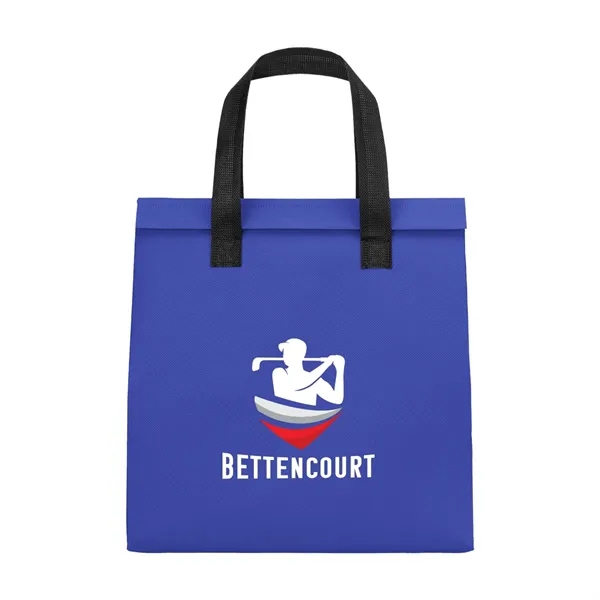 10-can cooler bag made of non-woven, water-resistant polypropylene and foil-laminated interior.... from ASI 61125 Hit Promotional Products / Hit®