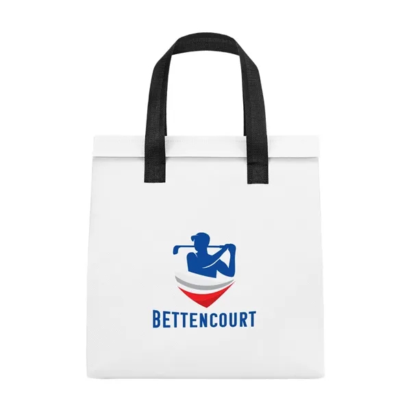 10-can cooler bag made of non-woven, water-resistant polypropylene and foil-laminated interior.... from ASI 61125 Hit Promotional Products / Hit®