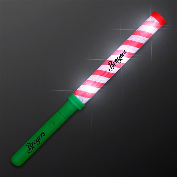 Candy Cane Lights Baton Stick; Blank and Imprinted pricing... from ASI 34194 ALightPromos