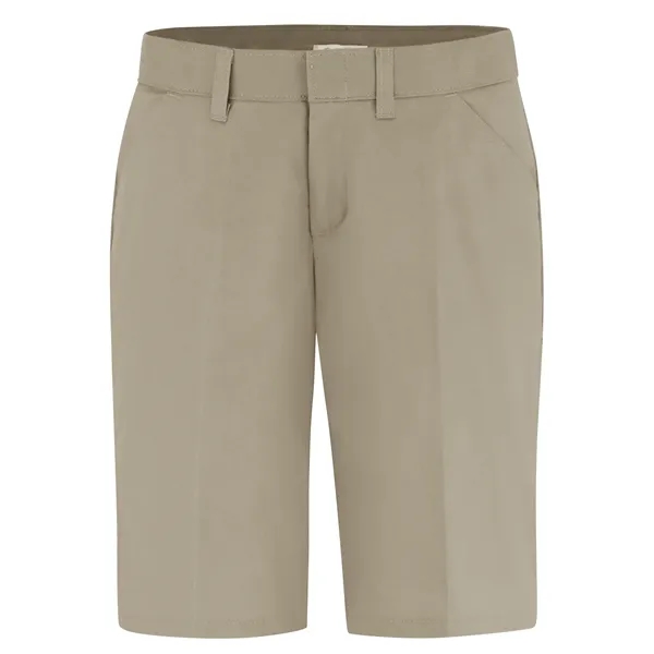 Dickies Bottoms - Women's 10" Flat Front Shorts... from ASI 86018 Scrub Authority / Uniform Stores