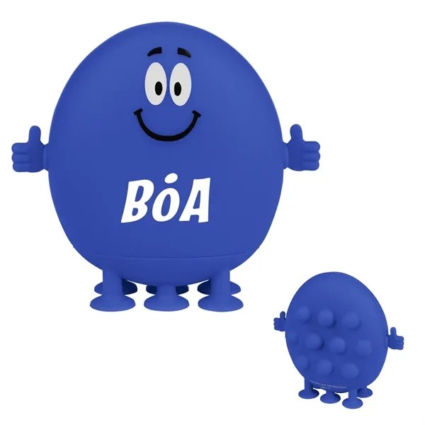 Silicone push-pop, bubble stress toy with smiley face design.... from ASI 61125 Hit Promotional Products / Hit®