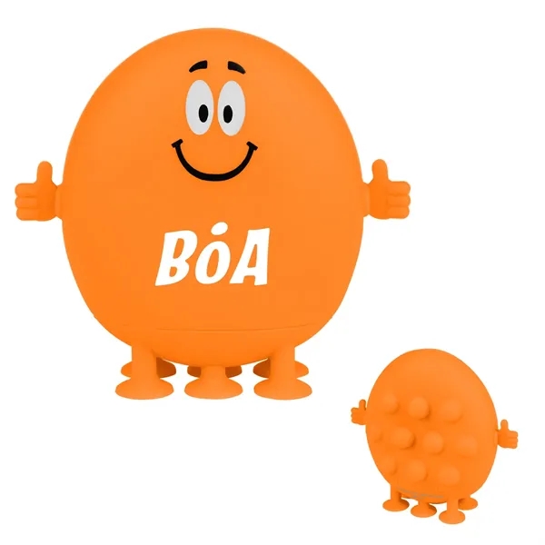 Silicone push-pop, bubble stress toy with smiley face design.... from ASI 61125 Hit Promotional Products / Hit®