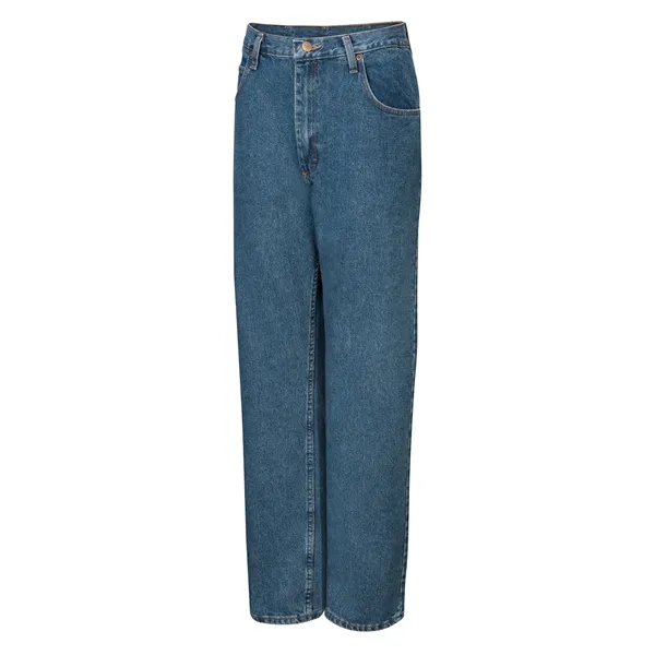 Red Kap Relaxed Fit Jean - PrewashedBlack... from ASI 86018 Scrub Authority / Uniform Stores