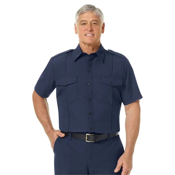 Workrite Shirts - Men's Classic Short Sleeve Fire Chief... from ASI 86018 Scrub Authority