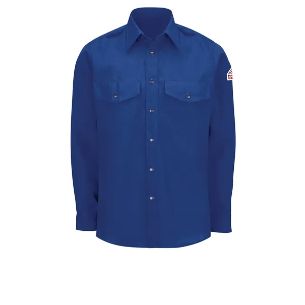 Bulwark - Nomex Shirt - Deluxe 4.5Oz Navy... from ASI 86018 Scrub Authority