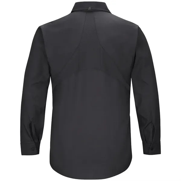 Red Kap Men's Long Sleeve Work Shirt With Mimix... from ASI 86018 Scrub Authority / Uniform Stores