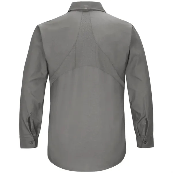 Red Kap Men's Long Sleeve Work Shirt With Mimix... from ASI 86018 Scrub Authority / Uniform Stores