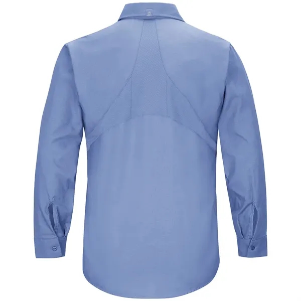 Red Kap Men's Long Sleeve Work Shirt With Mimix... from ASI 86018 Scrub Authority / Uniform Stores