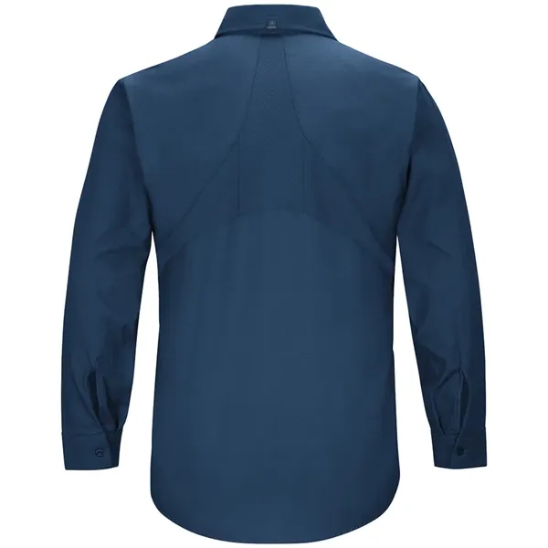 Red Kap Men's Long Sleeve Work Shirt With Mimix... from ASI 86018 Scrub Authority / Uniform Stores