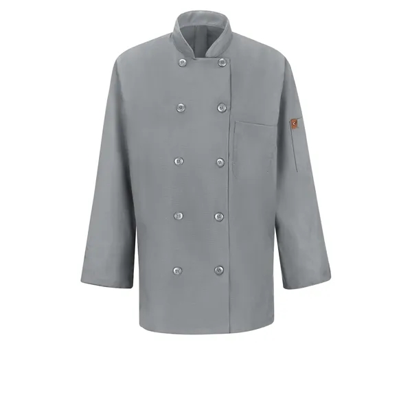 Red Kap Women's Long Sleeve Chef Coat With Oilblok and Mimix... from ASI 86018 Scrub Authority