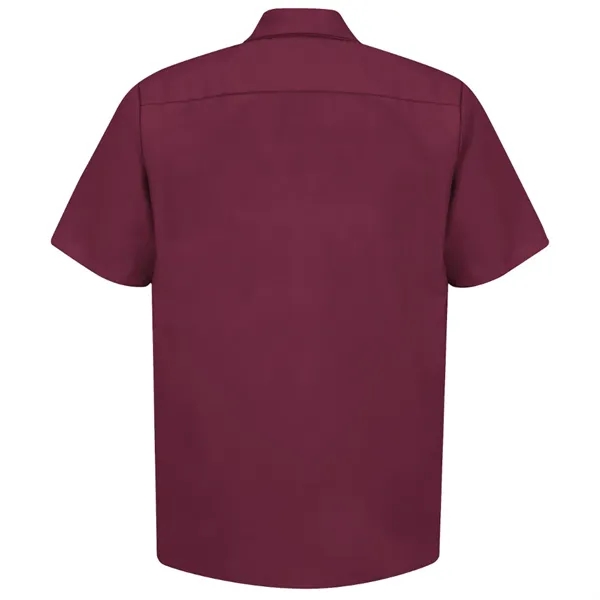 Red Kap Industrial Solid Short Sleeve Work Shirt... from ASI 86018 Scrub Authority / Uniform Stores