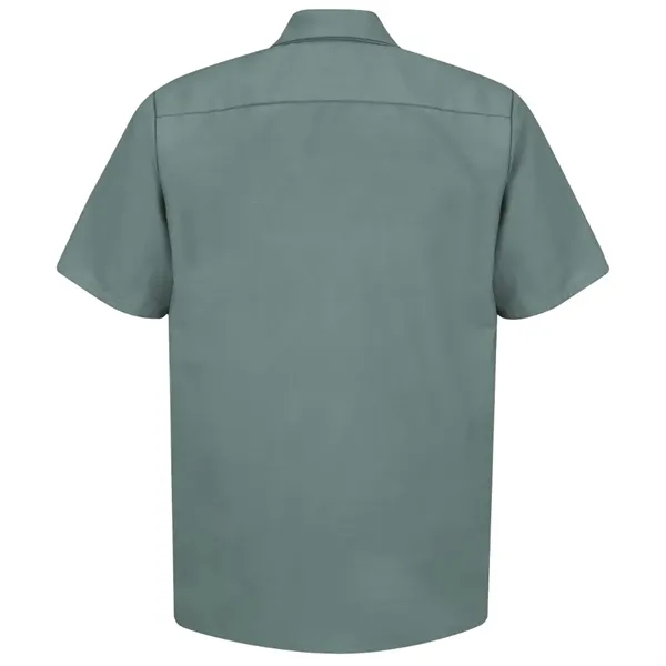 Red Kap Industrial Solid Short Sleeve Work Shirt... from ASI 86018 Scrub Authority / Uniform Stores