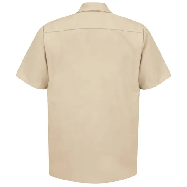 Red Kap Industrial Solid Short Sleeve Work Shirt... from ASI 86018 Scrub Authority / Uniform Stores