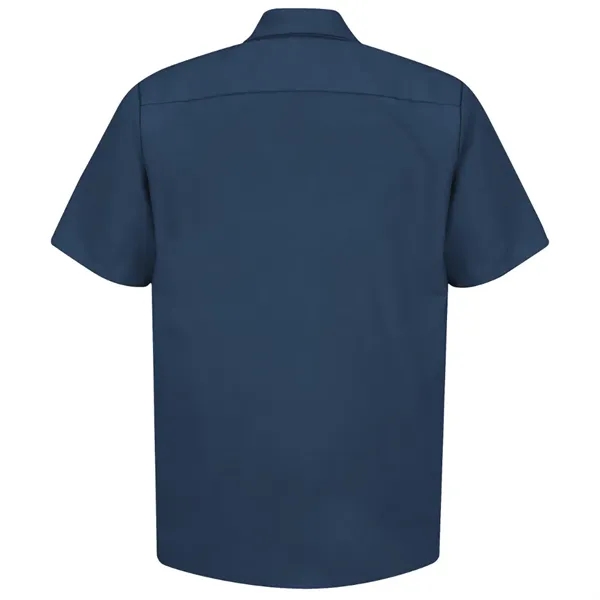 Red Kap Industrial Solid Short Sleeve Work Shirt... from ASI 86018 Scrub Authority / Uniform Stores