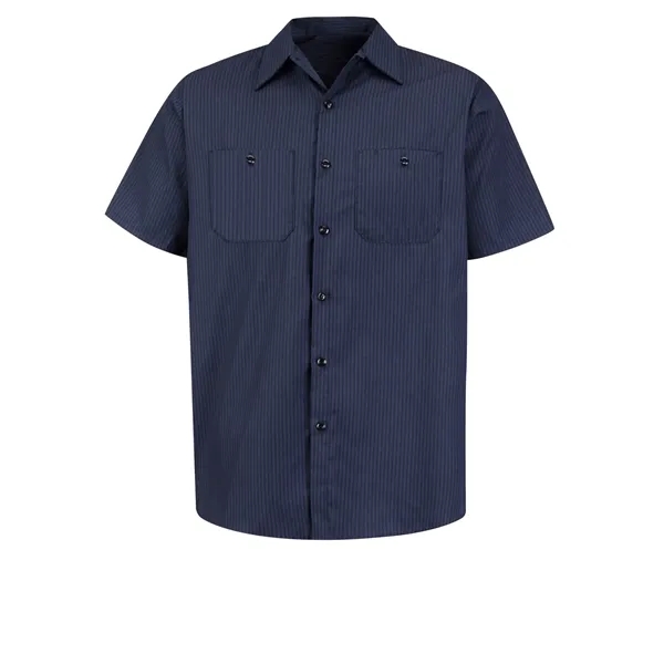 Red Kap Industrial Solid Short Sleeve Work Shirt... from ASI 86018 Scrub Authority / Uniform Stores