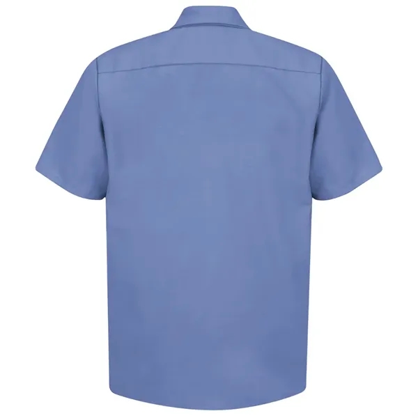 Red Kap Industrial Solid Short Sleeve Work Shirt... from ASI 86018 Scrub Authority / Uniform Stores