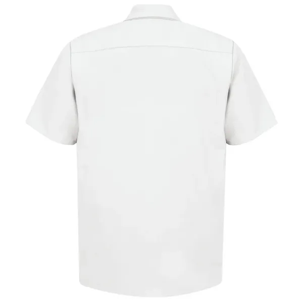Red Kap Industrial Solid Short Sleeve Work Shirt... from ASI 86018 Scrub Authority / Uniform Stores