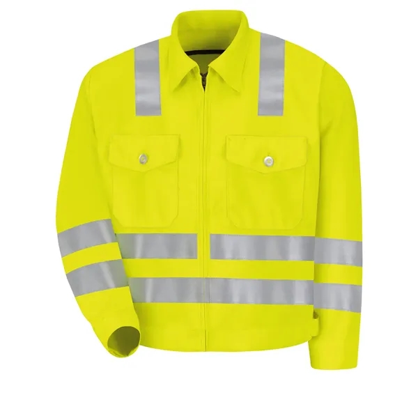 Red Kap Hi-Visibility - Men's Jacket Type R Class 2... from ASI 86018 Scrub Authority / Uniform Stores