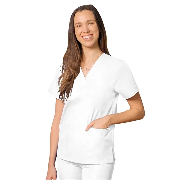 Adar Universal Unisex V-Neck 2 Pocket Scrub Top... from ASI 86018 Scrub Authority / Uniform Stores