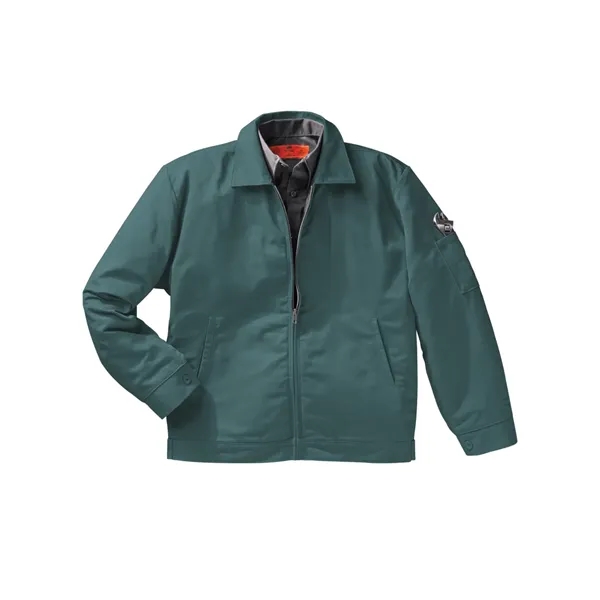 Red Kap Slash Pocket Jacket... from ASI 86018 Scrub Authority / Uniform Stores
