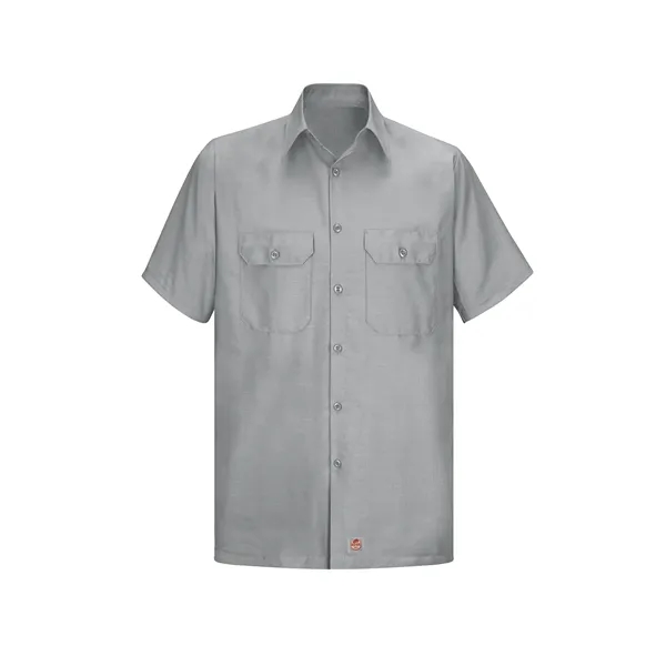 Red Kap Shirts - Men's Short Sleeve Solid Rip Stop... from ASI 86018 Scrub Authority / Uniform Stores