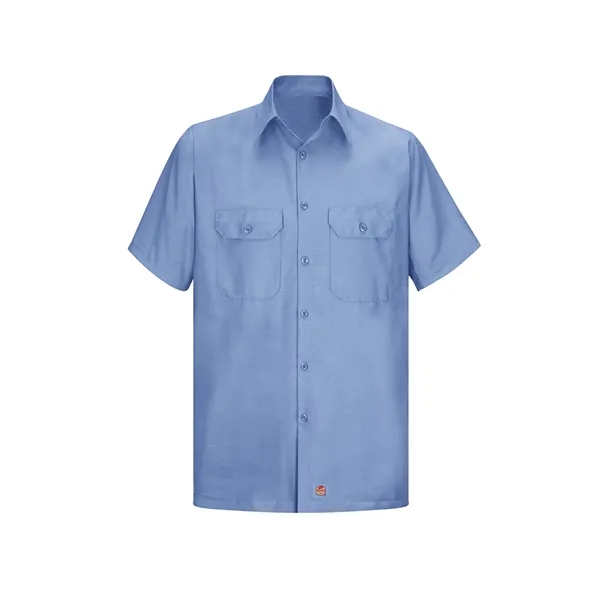 Red Kap Shirts - Men's Short Sleeve Solid Rip Stop... from ASI 86018 Scrub Authority / Uniform Stores
