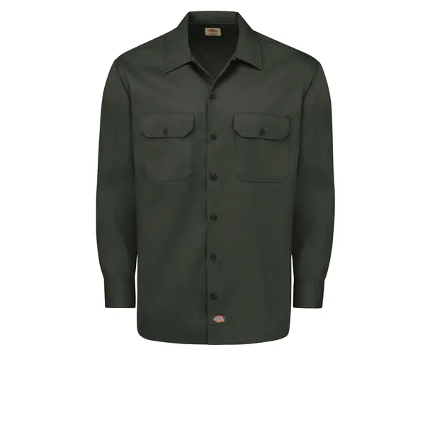 Dickies Shirts - Men's Long Sleeve Traditional Work... from ASI 86018 Scrub Authority