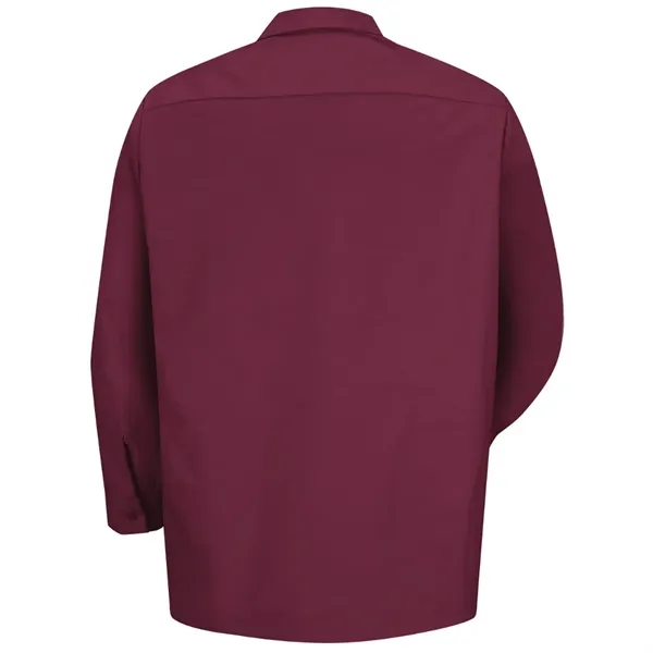 Red Kap Industrial Solid Long Sleeve Work Shirt.... from ASI 86018 Scrub Authority / Uniform Stores