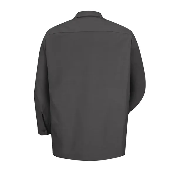 Red Kap Industrial Solid Long Sleeve Work Shirt.... from ASI 86018 Scrub Authority / Uniform Stores