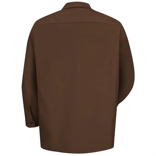 Red Kap Industrial Solid Long Sleeve Work Shirt.... from ASI 86018 Scrub Authority / Uniform Stores