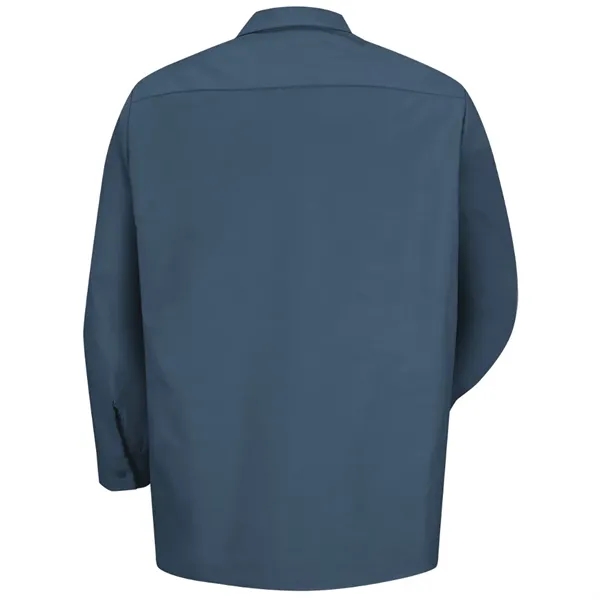 Red Kap Industrial Solid Long Sleeve Work Shirt.... from ASI 86018 Scrub Authority / Uniform Stores