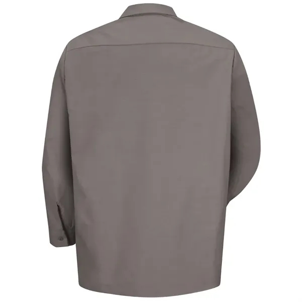 Red Kap Industrial Solid Long Sleeve Work Shirt.... from ASI 86018 Scrub Authority / Uniform Stores