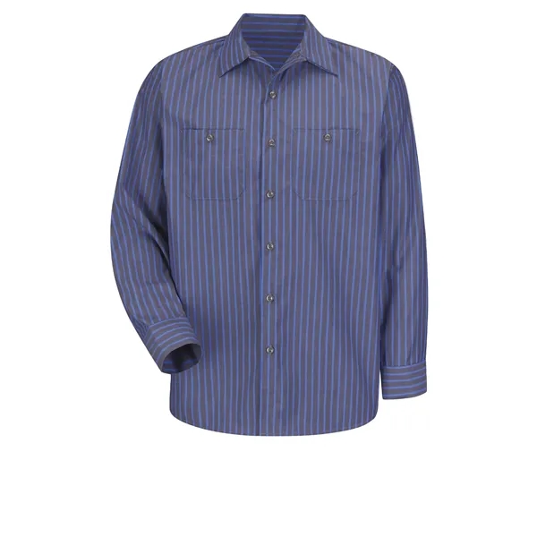 Red Kap Industrial Solid Long Sleeve Work Shirt.... from ASI 86018 Scrub Authority / Uniform Stores