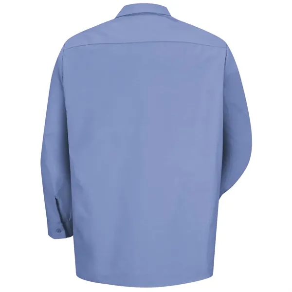 Red Kap Industrial Solid Long Sleeve Work Shirt.... from ASI 86018 Scrub Authority / Uniform Stores