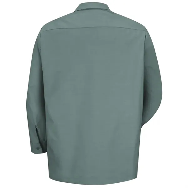 Red Kap Industrial Solid Long Sleeve Work Shirt.... from ASI 86018 Scrub Authority / Uniform Stores