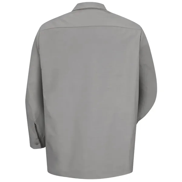 Red Kap Industrial Solid Long Sleeve Work Shirt.... from ASI 86018 Scrub Authority / Uniform Stores