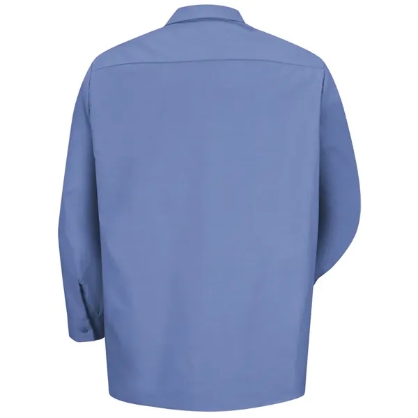 Red Kap Industrial Solid Long Sleeve Work Shirt.... from ASI 86018 Scrub Authority / Uniform Stores