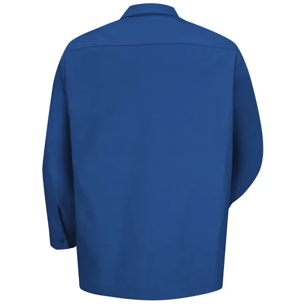 Red Kap Industrial Solid Long Sleeve Work Shirt.... from ASI 86018 Scrub Authority / Uniform Stores