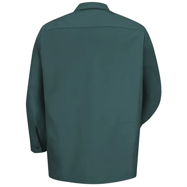 Red Kap Industrial Solid Long Sleeve Work Shirt.... from ASI 86018 Scrub Authority / Uniform Stores
