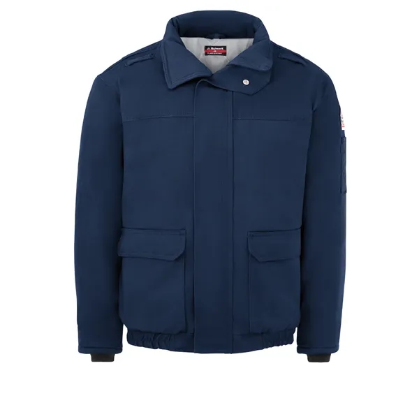 Bulwark Outerwear - Men's Insulated Bomber Comfortouch 7Oz... from ASI 86018 Scrub Authority / Uniform Stores