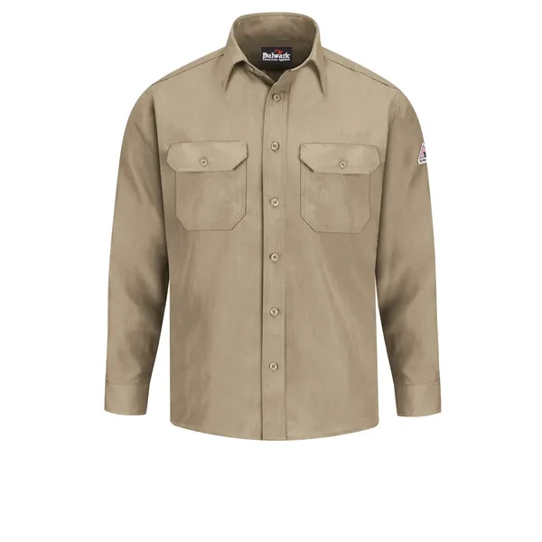 Bulwark - Nomex Uniform Shirt - Deluxe 4.5Oz Gulf Blue... from ASI 86018 Scrub Authority