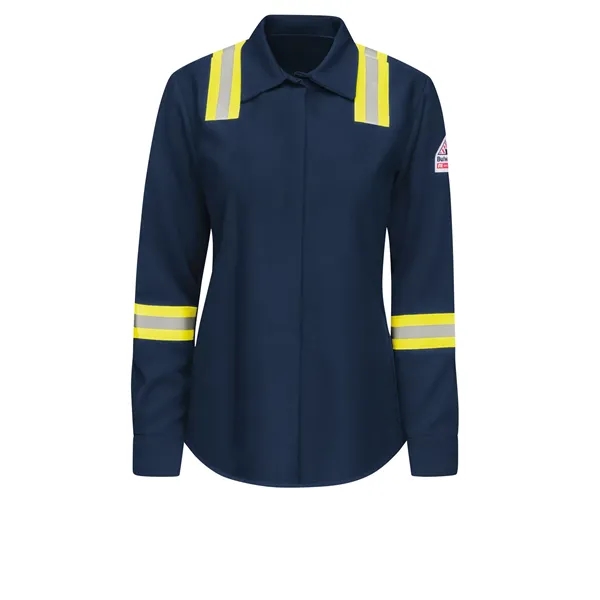 Bulwark - Work Shirt - Women's Enhanced Visibility... from ASI 86018 Scrub Authority / Uniform Stores