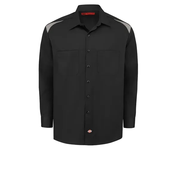 Dickies Shirts - Men's Long Sleeve Performance... from ASI 86018 Scrub Authority / Uniform Stores